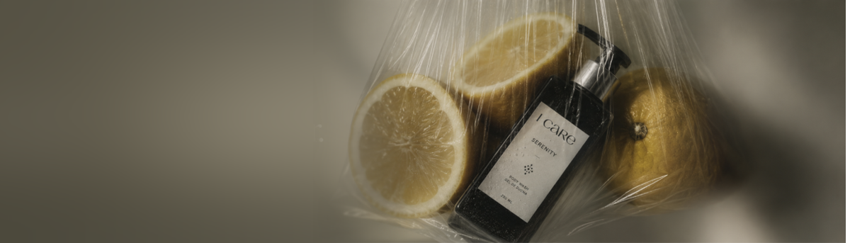 Serenity Body Wash entre limones